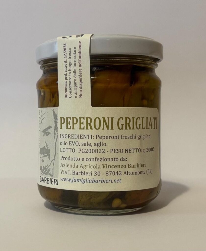 Peperoni grigliati